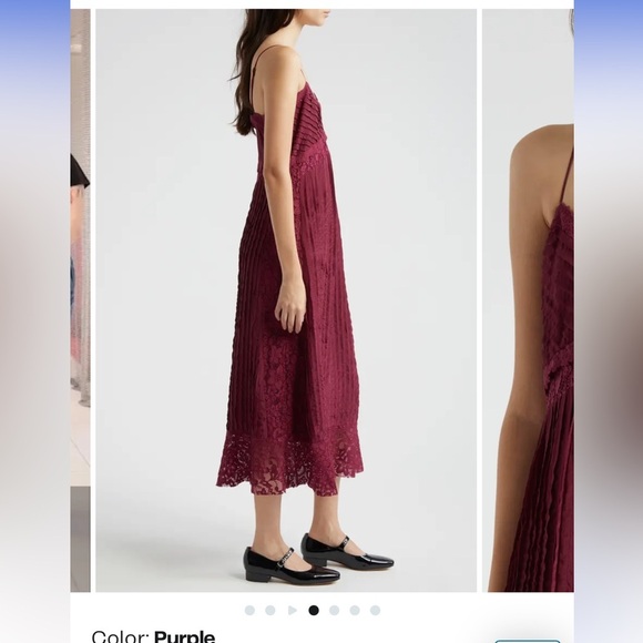 Farm Rio Lace Empire Waist Dress NWT - Picture 9 of 12